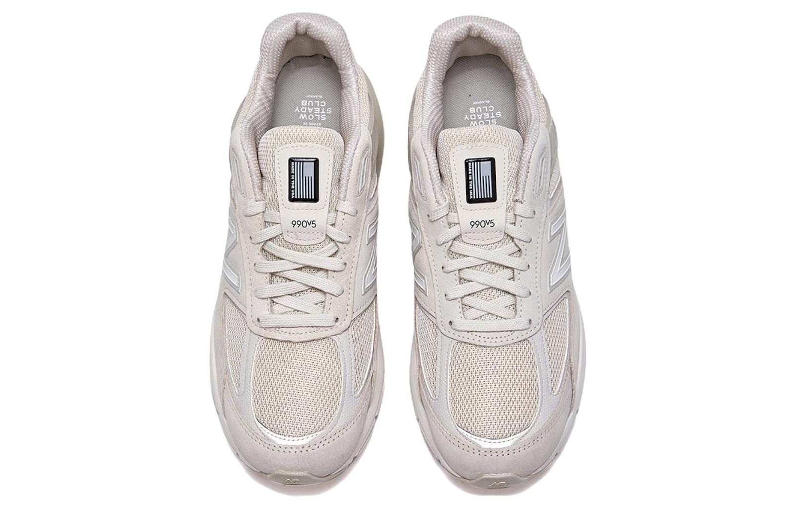 Shop SLOW STEADY CLUB x New Balance 990V5 酒店990 '象牙白' M990AA5