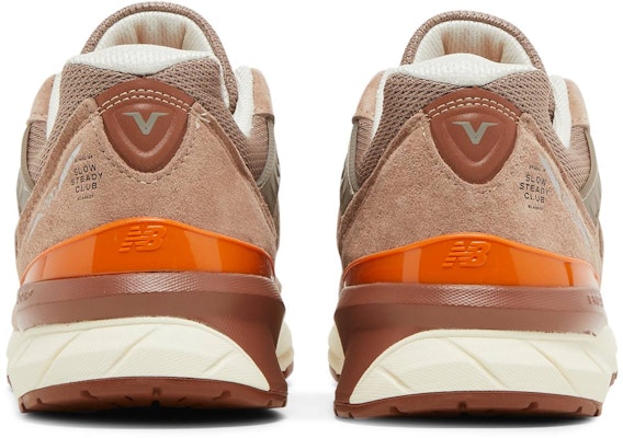 SLOW STEADY CLUB x New Balance 990v5 Hotel990 'Beige' Sepatu Beige M990SC5 Details for SLOW STEADY CLUB x New Balance 990v5 Hotel990 'Beige' Sepatu Beige M990SC5
