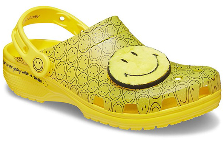 Lookbook Crocs Smiley x Clog 'Kuning' 207213-90H