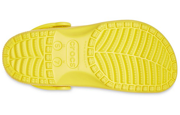 Sizing Crocs Smiley x Clog 'Kuning' 207213-90H
