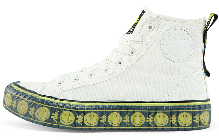 Buy Kappa Smiley x Canvas 'Blanco Smiley' KPCTHVS70C-012A