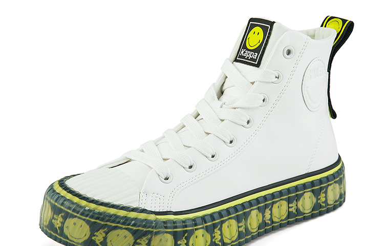 Kappa Smiley Canvas Sneakers 'White Chain Logo' 圖 2