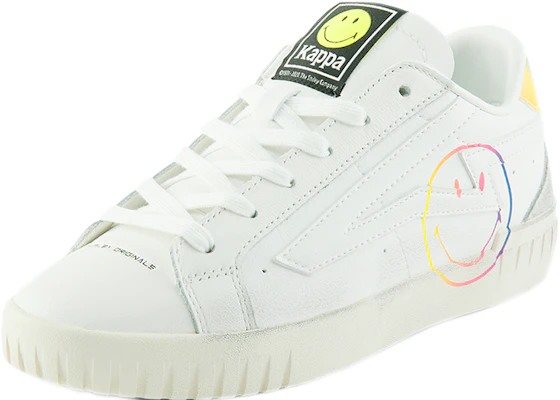 Kappa SMILEY ローカット カジュアル白レザー KPCBECC83C-012 Order Kappa SMILEY ローカット カジュアル白レザー KPCBECC83C-012