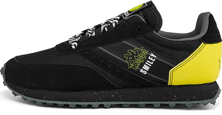 Kappa Smiley x Retro Sneakers ''Zwart Geel'' KPCTHMM82C-990 Buy Kappa Smiley x Retro Sneakers ''Zwart Geel'' KPCTHMM82C-990