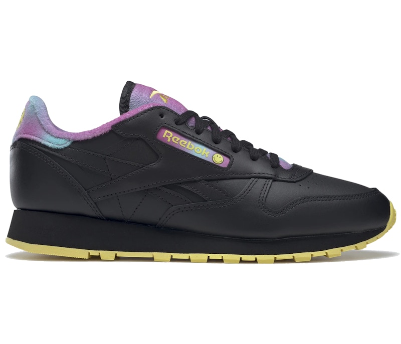 Smiley x Reebok Classic Leather '50th Anniversary - Black' FZ5806