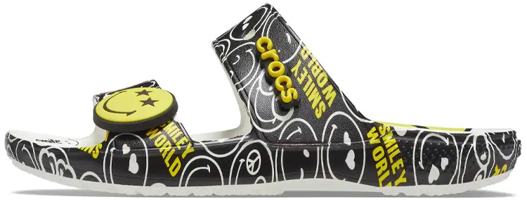 smiley-world-x-crocs-classic-sandal-black-white-207207-94-s