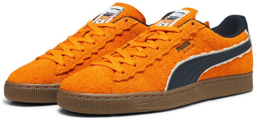 Puma suede sales classic orange