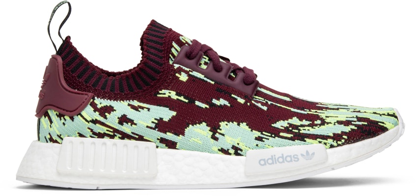 Sneakersnstuff x adidas NMD_R1 PK 'Datamosh 2.0 Maroon Bush Green' DB2843 Buy Sneakersnstuff x adidas NMD_R1 PK 'Datamosh 2.0 Maroon Bush Green' DB2843