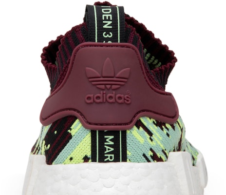 Sneakersnstuff x adidas NMD_R1 PK 'Datamosh 2.0 Maroon Bush Green' DB2843 Sizing Sneakersnstuff x adidas NMD_R1 PK 'Datamosh 2.0 Maroon Bush Green' DB2843