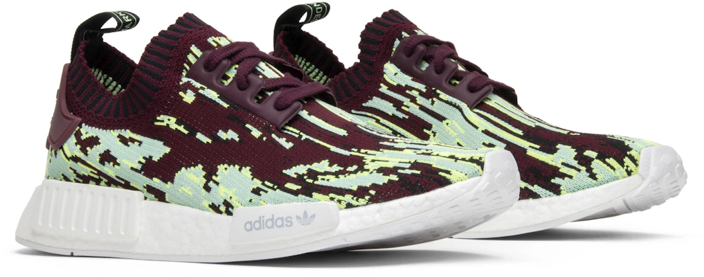 Sneakersnstuff x adidas NMD_R1 PK 'Datamosh 2.0 Maroon Bush Green' DB2843 Cheap Sneakersnstuff x adidas NMD_R1 PK 'Datamosh 2.0 Maroon Bush Green' DB2843