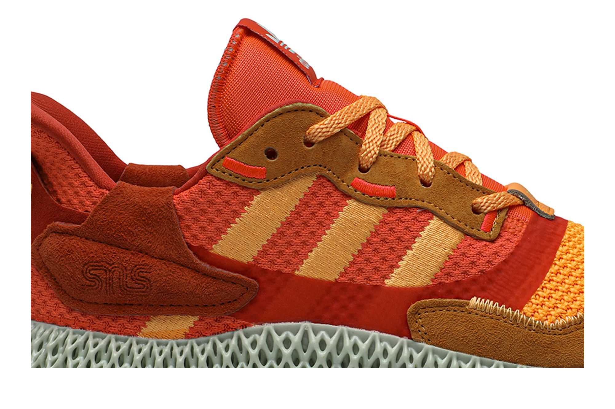Lookbook Sneakersnstuff x adidas ZX 4000 4D '日出' 运动鞋 FV5524