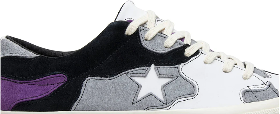 Purple camo sale converse