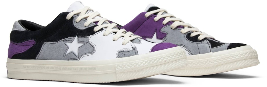 Sneakersnstuff x Converse One Star '紫色迷彩’ 161407C Cheap Sneakersnstuff x Converse One Star '紫色迷彩’ 161407C