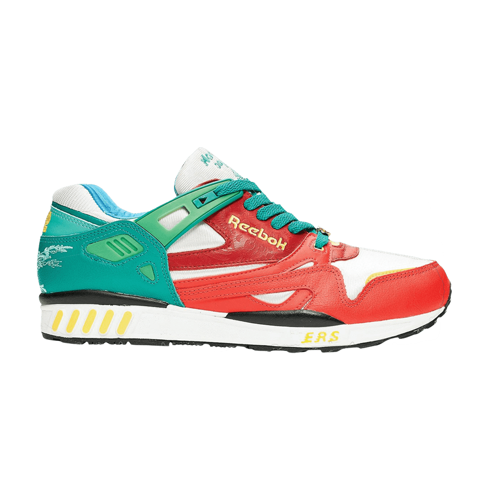 Sneakersnstuff x Reebok ERS 5000 'White Red Turquoise' 1-281085