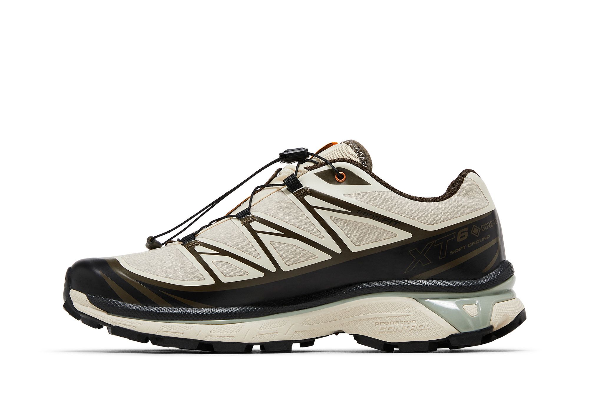 Shop Sneakersnstuff x Salomon XT-6 GORE-TEX 'Almond Milk Seagrass' Sepatu L47792800