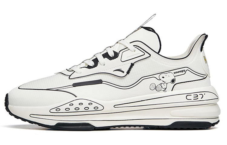 Anta x Snoopy C37 'White Black' 912128081-10