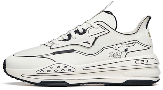 SNOOPY x Anta安踏 C37 系列 減震防滑耐磨 低筒 跑步鞋 男款 黑白 Buy SNOOPY x Anta安踏 C37 系列 減震防滑耐磨 低筒 跑步鞋 男款 黑白
