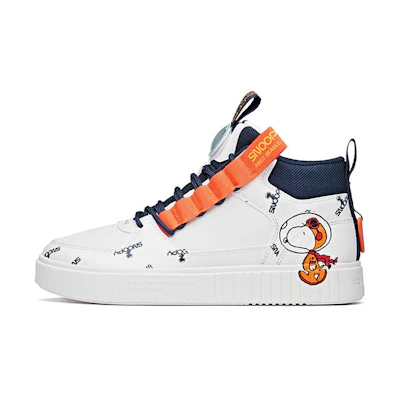 Anta SNOOPY Skate Shoes 'White Navy Orange'