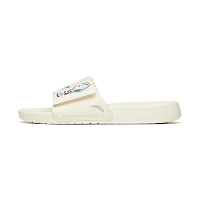 Anta Snoopy Life Collection Slippers 'White'