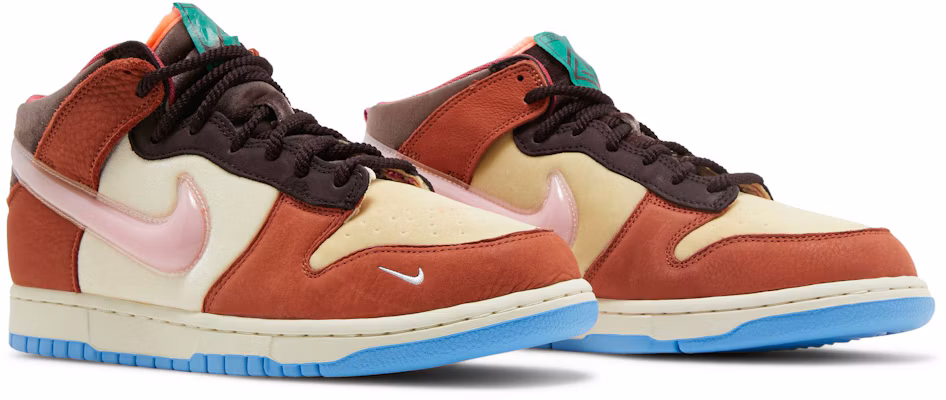 Social Status x Nike Dunk Mid '巧克力牛奶' DJ1173-700 1