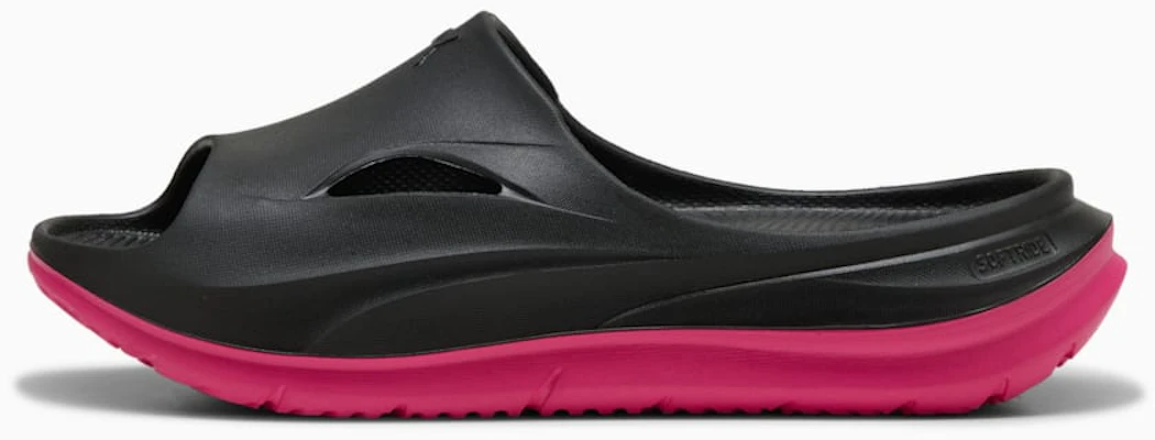 소프트라이드 제로 G 슬라이드 푸마 블랙-글로잉 핑크 400343-05 Buy 소프트라이드 제로 G 슬라이드 푸마 블랙-글로잉 핑크 400343-05