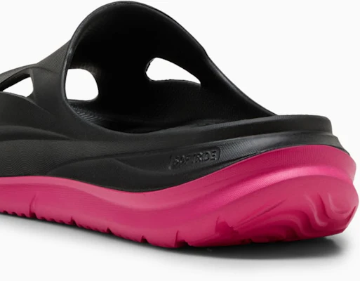 소프트라이드 제로 G 슬라이드 푸마 블랙-글로잉 핑크 400343-05 Lookbook 소프트라이드 제로 G 슬라이드 푸마 블랙-글로잉 핑크 400343-05