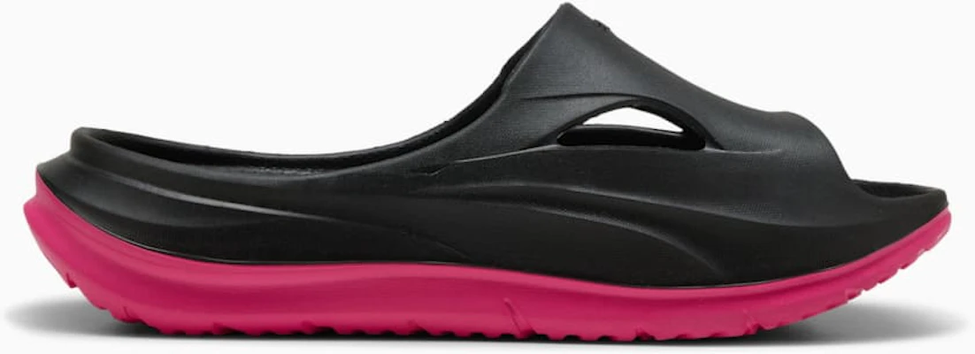 소프트라이드 제로 G 슬라이드 푸마 블랙-글로잉 핑크 400343-05 Purchase 소프트라이드 제로 G 슬라이드 푸마 블랙-글로잉 핑크 400343-05