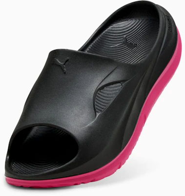 소프트라이드 제로 G 슬라이드 푸마 블랙-글로잉 핑크 400343-05 Details for 소프트라이드 제로 G 슬라이드 푸마 블랙-글로잉 핑크 400343-05
