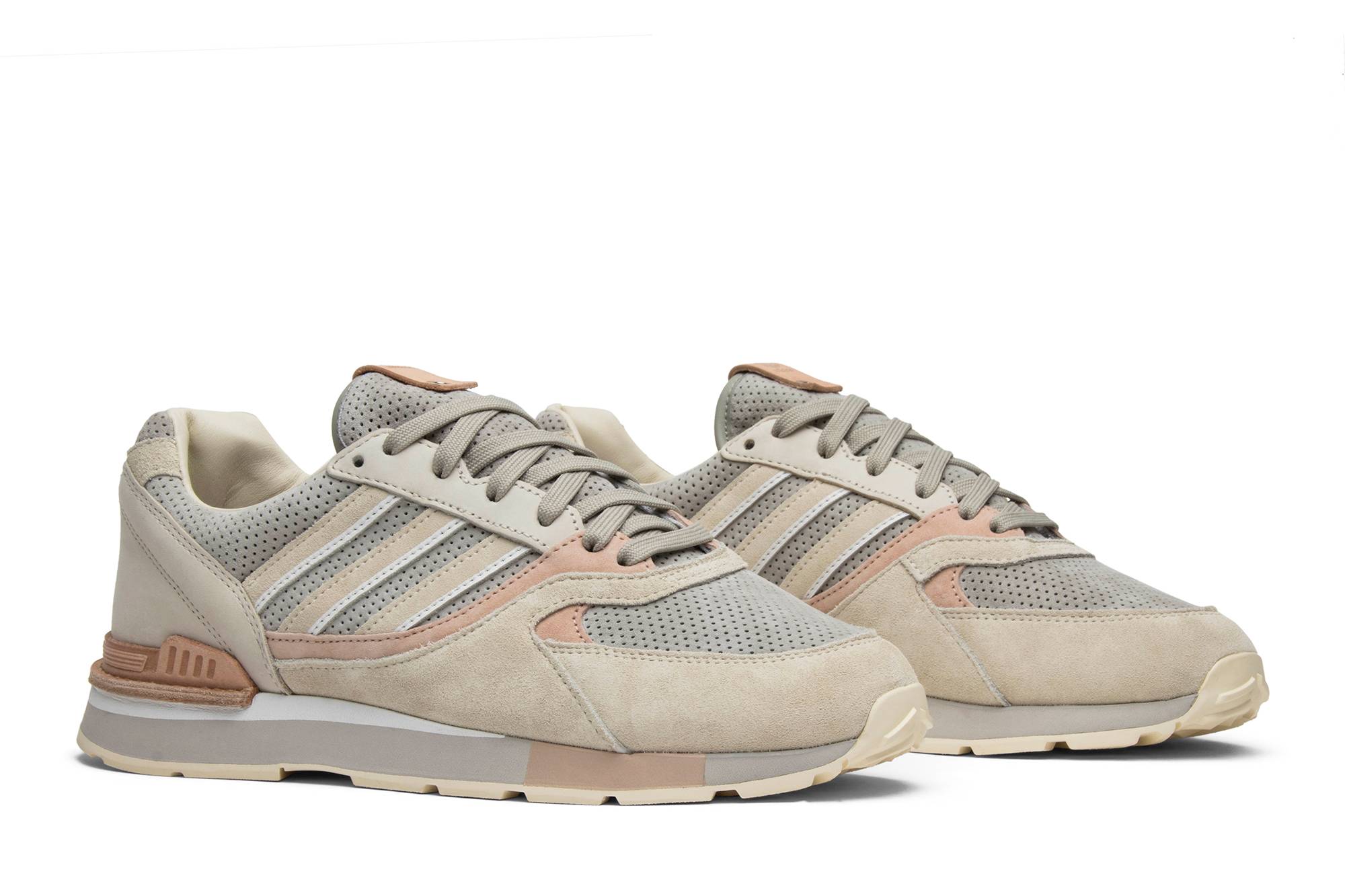 Cheap 솔박스 x 아디다스 퀘센스 '이탈리안 레더 팩' DB1785