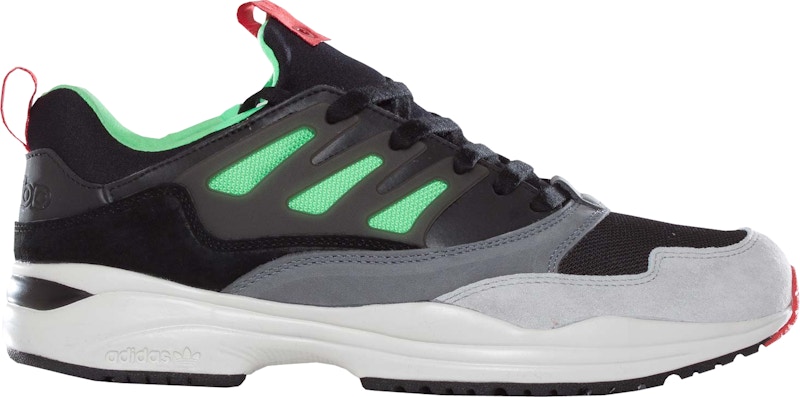 Solebox x adidas Torsion Allegra 'Black Green Zest' Q21368