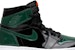SoleFly x Air Jordan 1 Retro High OG 'Art Basel Hitam' (Keluarga & Rakan) AV3905-038