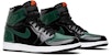 SoleFly x Air Jordan 1 Retro High OG 'Art Basel Hitam' (Keluarga & Rakan) AV3905-038