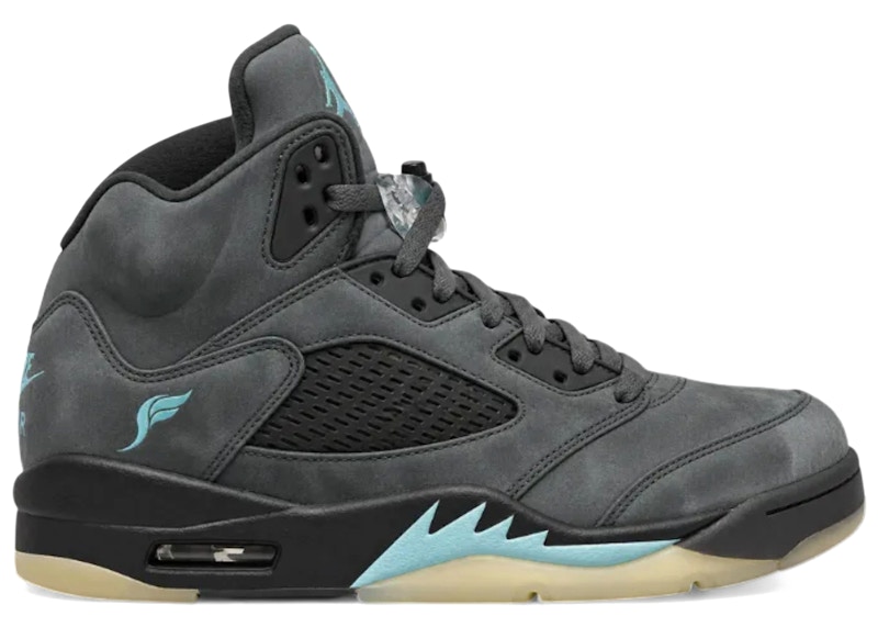 Solefly x Air Jordan Air 5 Retro 'Black Aurora Green' IU0734-001