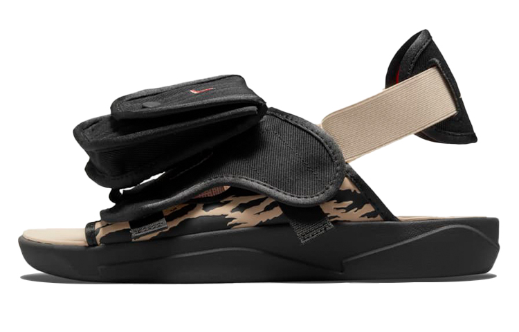 SoleFly x Air Jordan LS Slide 'Black Sport Red' DO1872-001