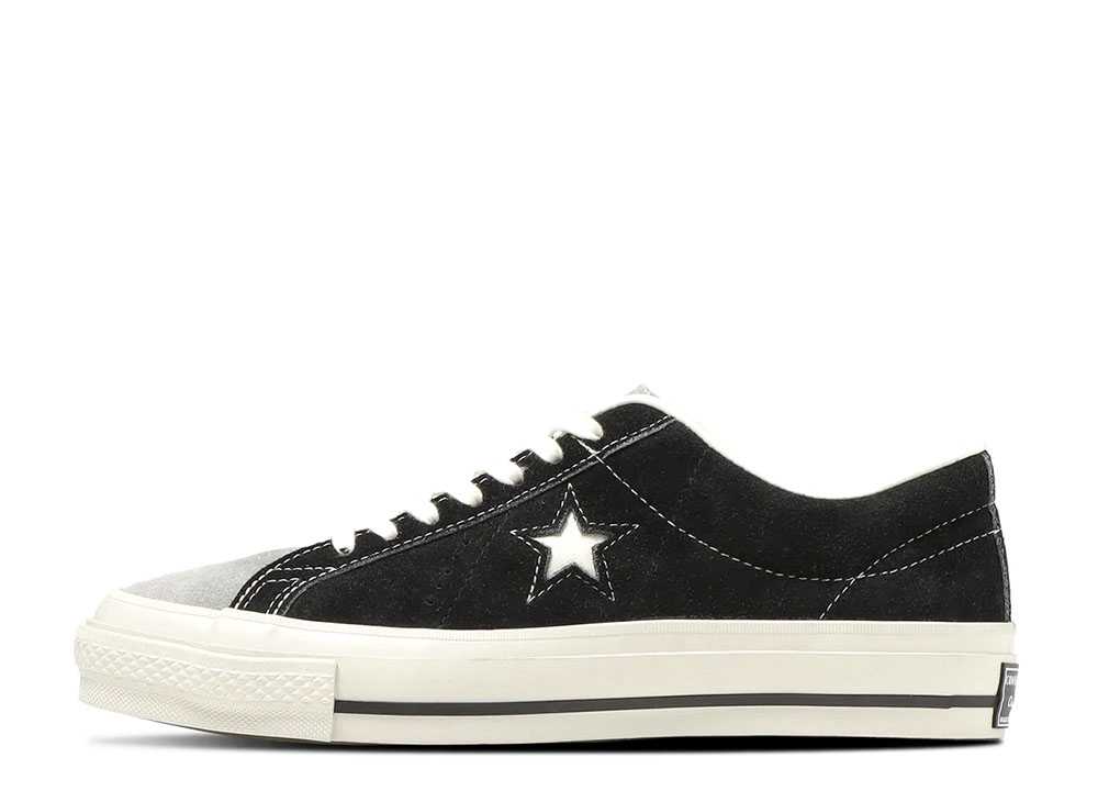 Buy SOMA x Converse One Star J VTG 麂皮時間線 "黑/灰" 35200610