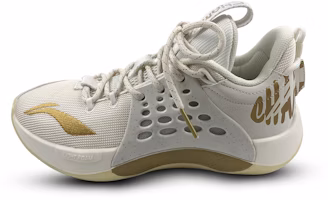 Li-Ning Sonic 7 Low x CBA Player Edition 'White gold' ABAP033-V Li-Ning Sonic 7 Low x CBA Player Edition 'White gold' ABAP033-V