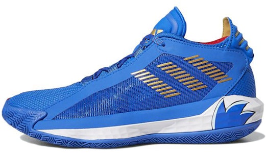 adidas Dame 6 耐磨防滑實戰籃球鞋 男女同款 藍紅 Buy adidas Dame 6 耐磨防滑實戰籃球鞋 男女同款 藍紅