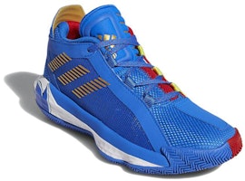 adidas Dame 6 耐磨防滑實戰籃球鞋 男女同款 藍紅 Lookbook adidas Dame 6 耐磨防滑實戰籃球鞋 男女同款 藍紅