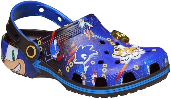 Sonic x Crocs Zuecos Clásicos Sonic El Erizo ¡A Toda Velocidad! 211209-90H Shop Sonic x Crocs Zuecos Clásicos Sonic El Erizo ¡A Toda Velocidad! 211209-90H