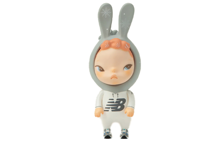 Shop SooyaStudio x New Balance NB 327 套裝 低幫 運動休閒鞋 男女同款 灰色