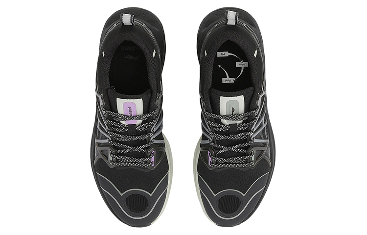 Lookbook ソウランド x 李寧 Furious Rider "ブラック" ARZS005-1