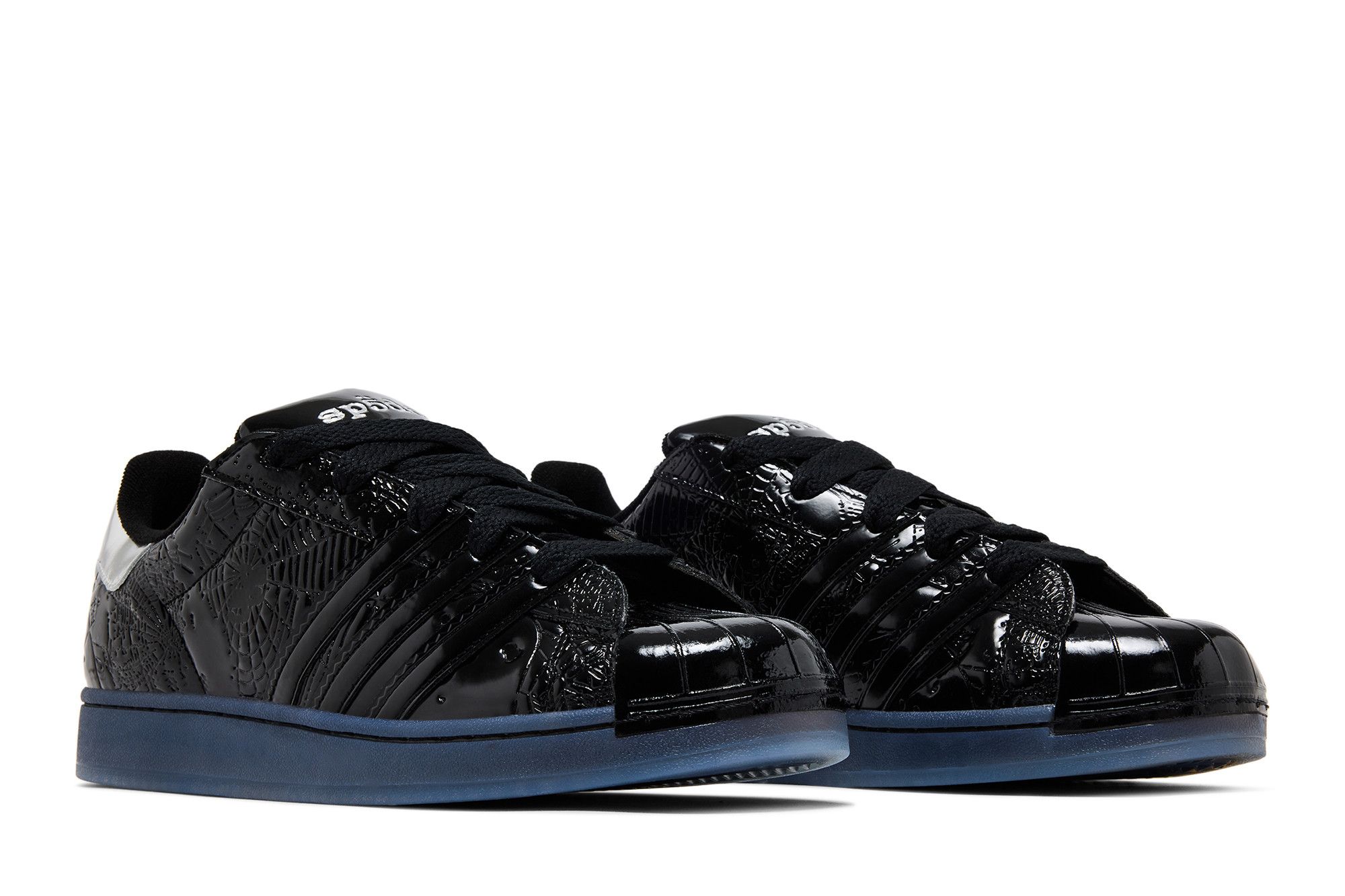 Cheap Sp5der x adidas Superstar 'Black' KJ7021