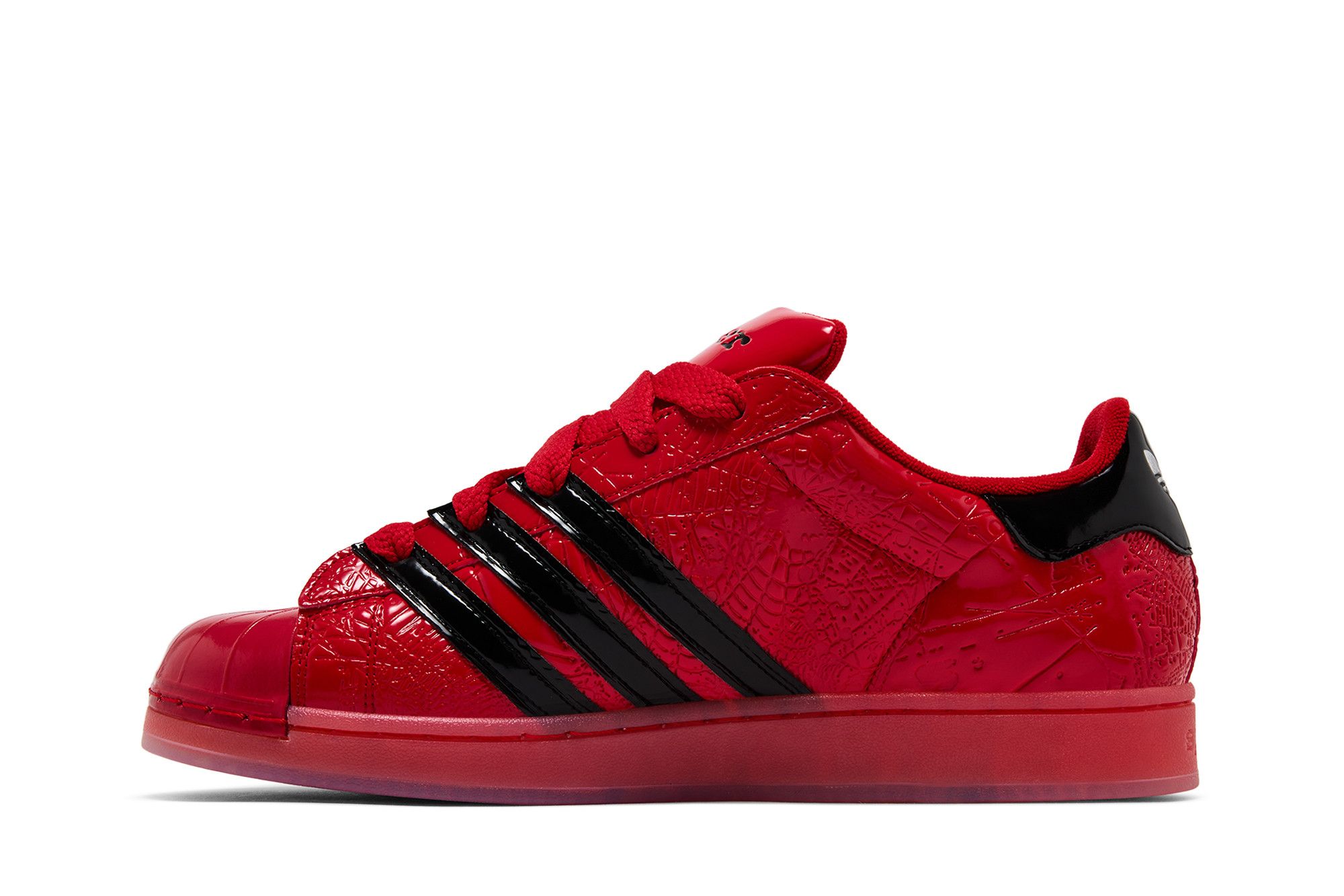 Lookbook Sp5der x adidas Superstar ''Negro Plata Metálico'' KJ7005