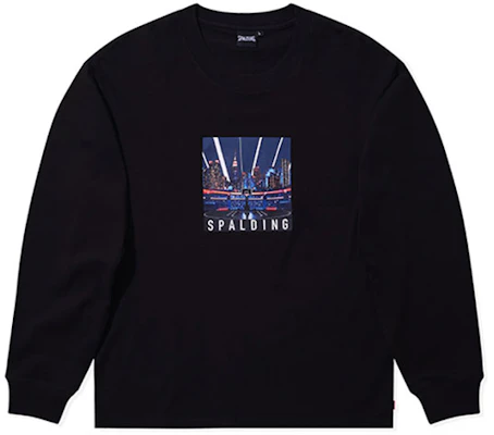 Spalding Casual Sports Crewneck Sweatshirt Basket Hitam - Unisex LBS01TL002-15 Buy Spalding Casual Sports Crewneck Sweatshirt Basket Hitam - Unisex LBS01TL002-15