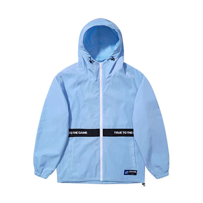 Spalding Casual Sports Hoodie Jacket for Couples - Lake Blue LBS00JK001-75
