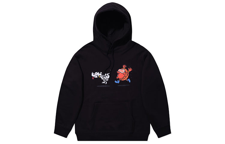 Spalding Casual Sports Hoodie Long-Sleeve Basketball Sweatshirt Black (Unisex) LBS01SH008-15