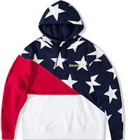 Spalding Color Block Star Hoodie Navy Blue Unisex Basketball Pullover LAW01SH011-78 Spalding Color Block Star Hoodie Navy Blue Unisex Basketball Pullover LAW01SH011-78