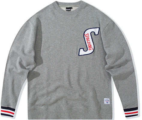 Spalding Crewneck Sweatshirt Loose Fit Unisex Abu Muda Logo Bordir LAW00SW004-22 Buy Spalding Crewneck Sweatshirt Loose Fit Unisex Abu Muda Logo Bordir LAW00SW004-22