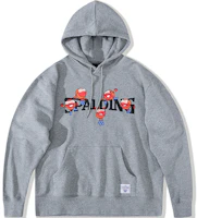 Spalding Fun Logo Print Gray Hoodie Sweatshirt Unisex LAW01SH022-22 Spalding Fun Logo Print Gray Hoodie Sweatshirt Unisex LAW01SH022-22