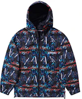 Spalding Future City Embroidered Logo Hoodie Jacket - Unisex, Multicolor LBS01JK007-15 Spalding Future City Embroidered Logo Hoodie Jacket - Unisex, Multicolor LBS01JK007-15